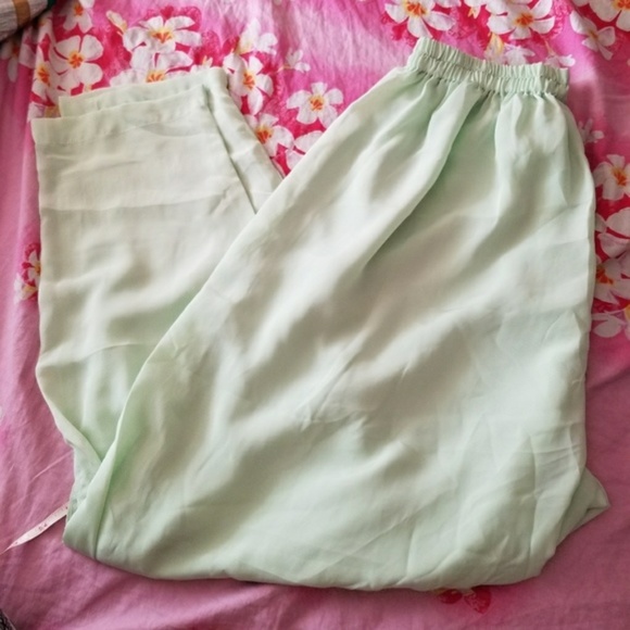 Green Ombre Floral Salwar Kameez Party Dress - Picture 2 of 7